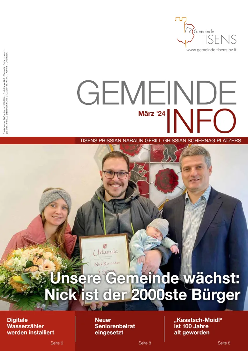Gemeinde Info Marzo 2024 Gemeinde Info Marzo 2024