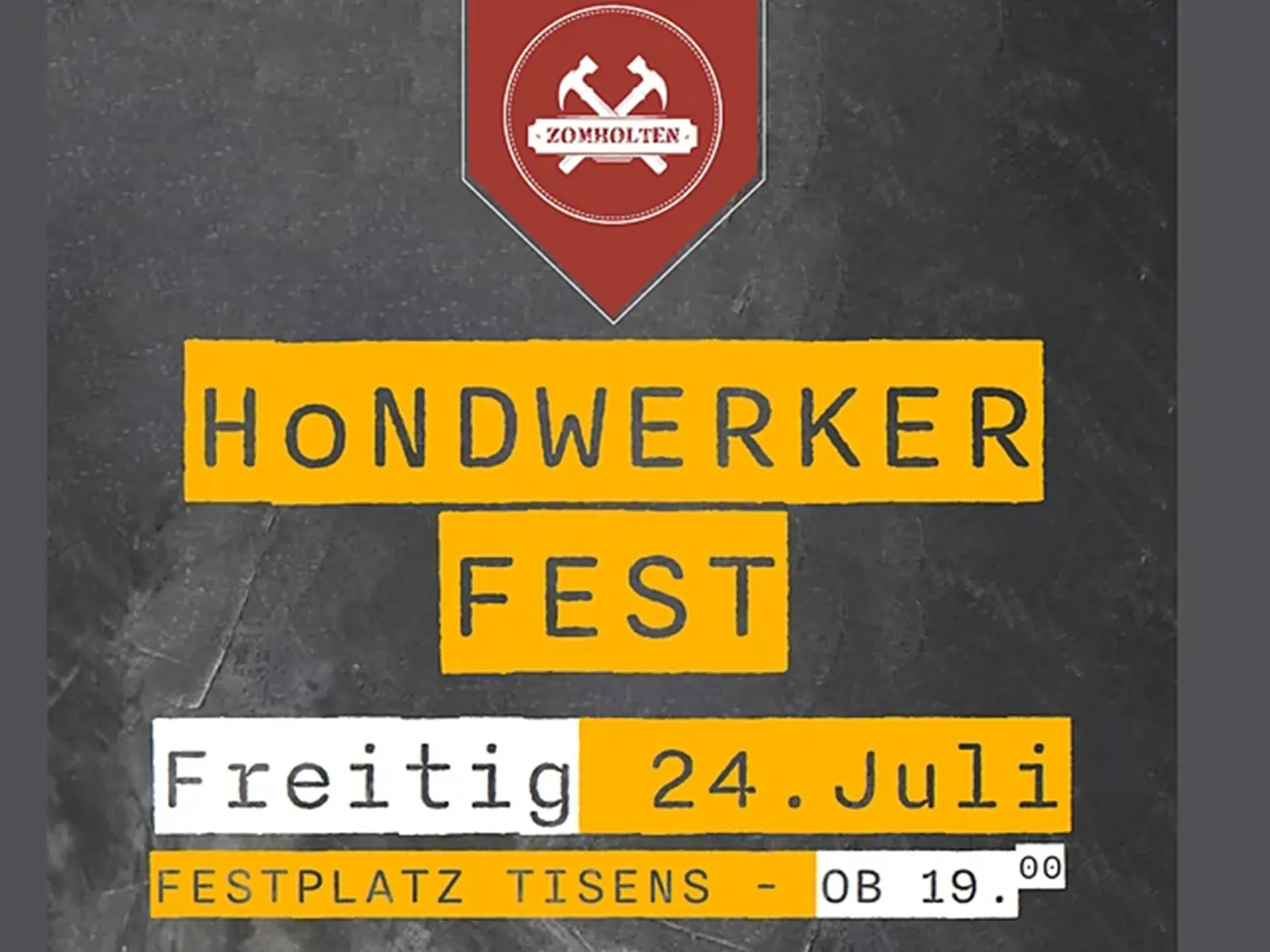 Gemeinde Tisens "HondwerkerFest" a Tesimo
