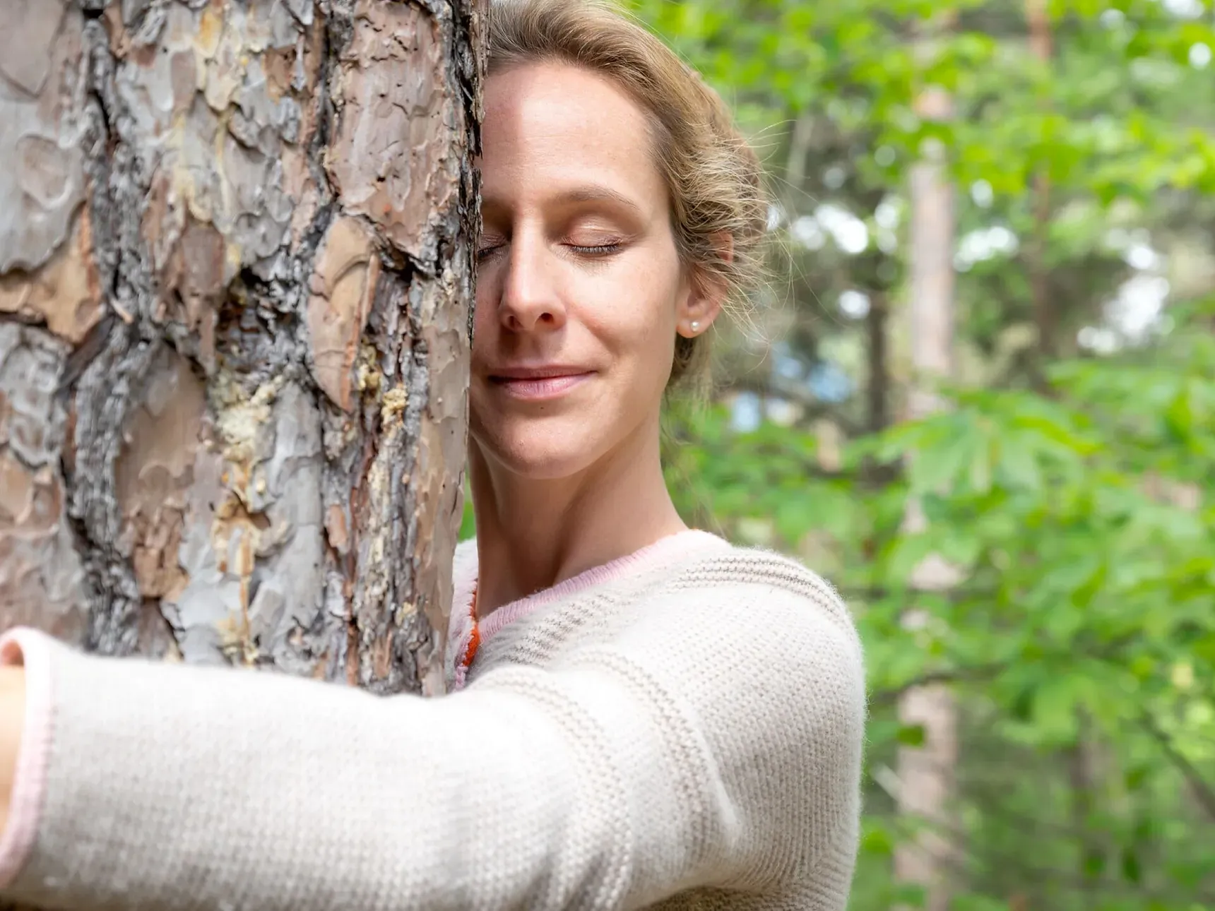 Bagni di foresta consapevoli con Berta